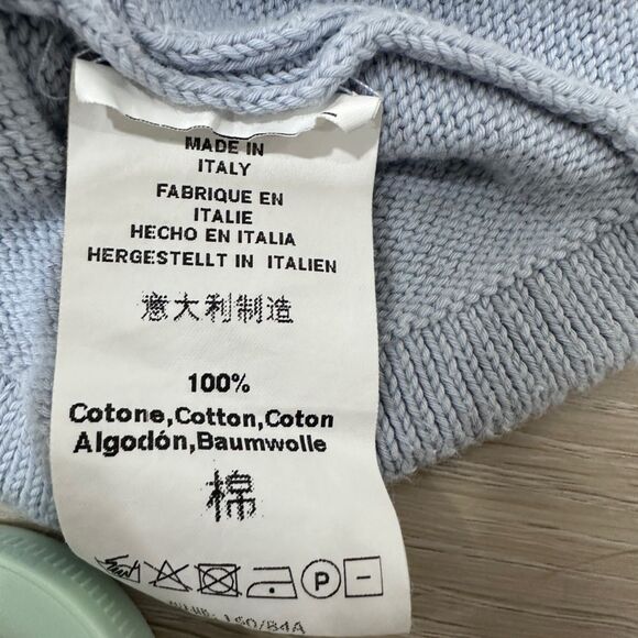 Brandy Melville Argyle Tank, Light Blue - Picture 6 of 7